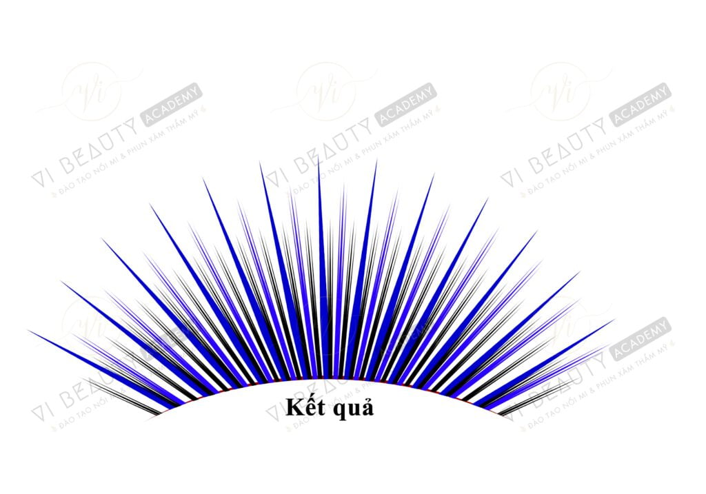 Công thức Mi thiết kế số 2 3 Công thức mi thiết kế Vi Beauty Academy