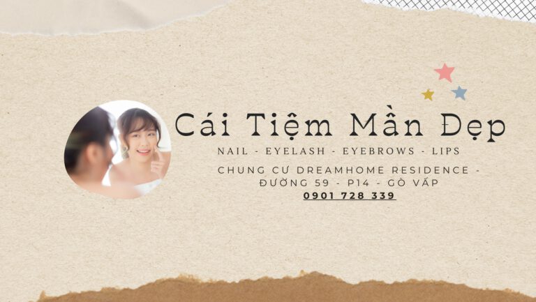 uốn mi 200k - cai tiem man dep go vap