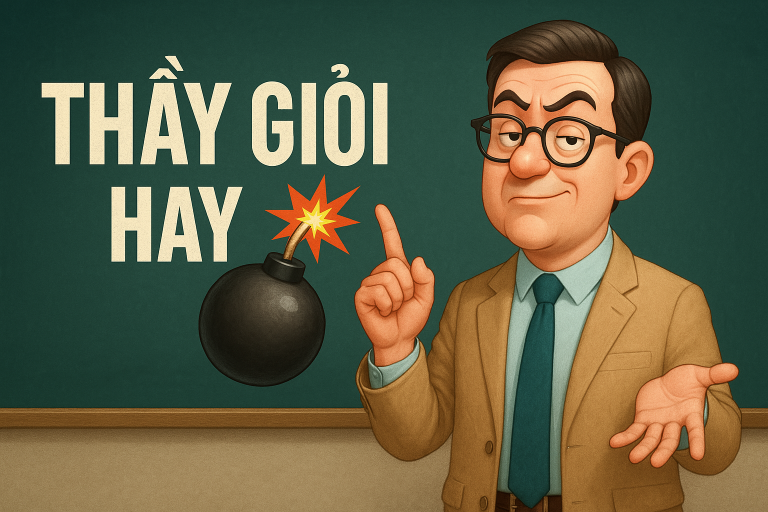 Giáo viên nối mi giỏi - Giao vien gioi hay giao vien no