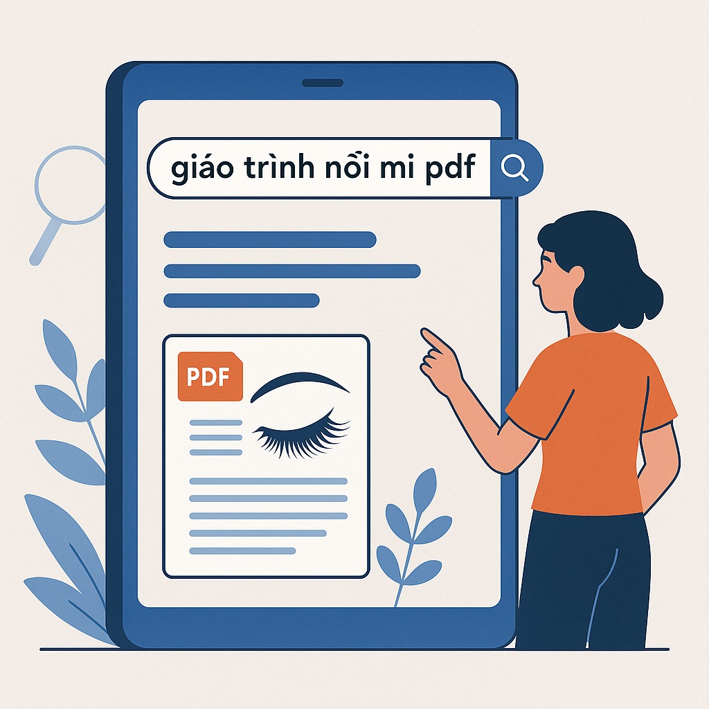 Hap dan giao trinh noi mi pdf giáo trình nối mi pdf - Hap dan giao trinh noi mi pdf
