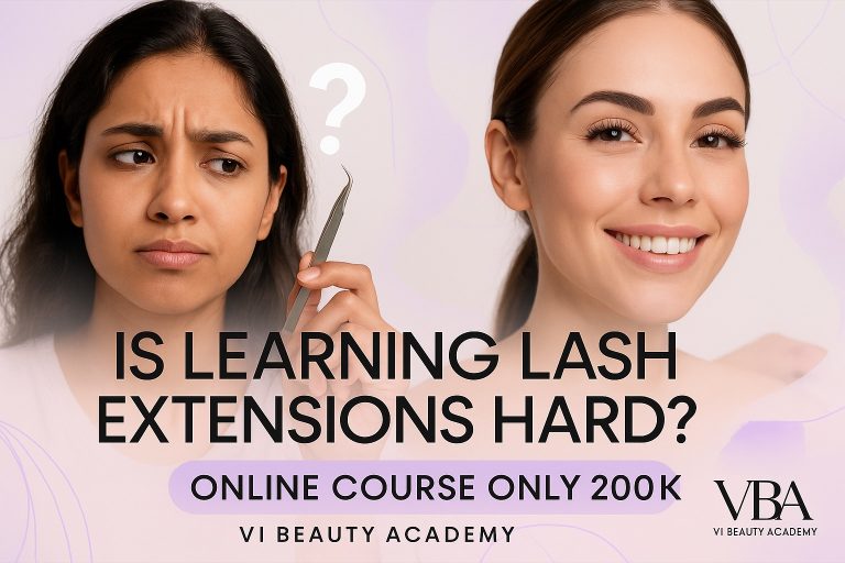 học nối mi có khó không - khoa hoc noi mi 200k